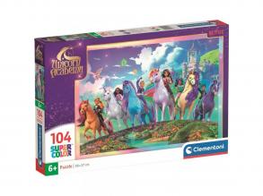 Unikornis Akadémia a csapat 104db-os Supercolor puzzle - Clementoni