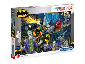 Batman Supercolor puzzle 104db-os - Clementoni