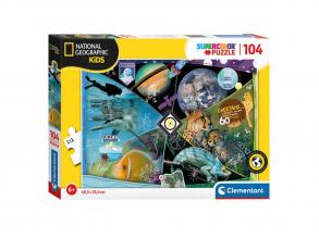 Clementoni National Geographic puzzle - 104 darabos