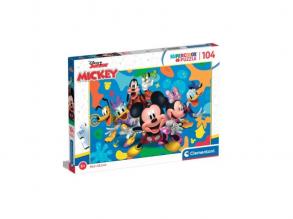 Mickey egér és barátai Supercolor 104db-os puzzle - Clementoni