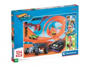 Hot Wheels 104db-os super puzzle - Clementoni