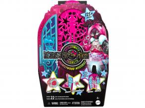 Monster High: Szörnyen jóbarátok titkai  Rémes nyomozás Hauntlywood titkok Catty Noir baba - Mattel