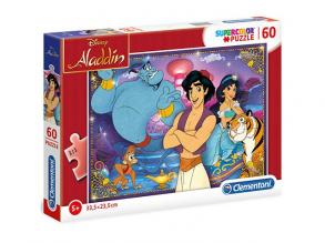 Disney Aladdin Supercolor puzzle 60db-os - Clementoni
