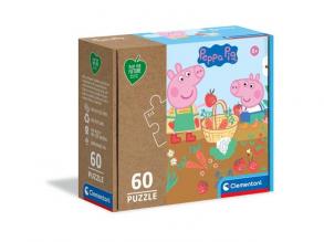 Peppa malac a kertben 60db-os puzzle - Clementoni