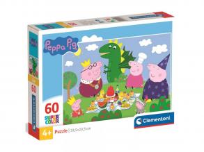 Peppa malac 60 db-os Supercolor puzzle - Clementoni