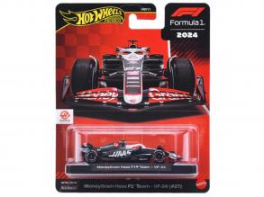 Hot Wheels Formula 1: MoneyGram Haas VF-24 (#27) kisautó 1/64 - Mattel
