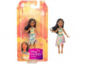 Disney hercegnők: Mini Pocahontas hercegnő baba fényes szoknyával - Mattel
