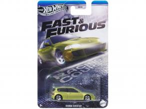 Hot Wheels: Halálos iramban Honda Civic EG kisautó 1/64 - Mattel