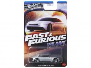 Hot Wheels: Halálos iramban 2023 DeLorean Alpha5 kisautó 1/64 - Mattel