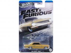 Hot Wheels: Halálos iramban 1966 Chevy Nova kisautó 1/64 - Mattel