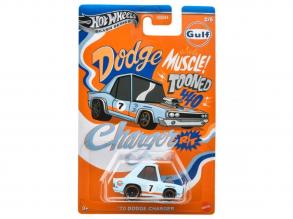 Hot Wheels Silver Series: Tooned Gulf 1970 Dodge Charger kisautó 1/64 - Mattel