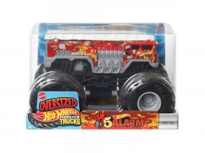 Hot Wheels Monster Trucks: 5 Alarm monster autó 1/24  Mattel