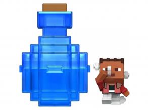 Minecraft Reveal minifigura kék dobozban - Mattel
