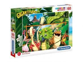 Gigantosaurus Supercolor puzzle 60 db-os - Clementoni