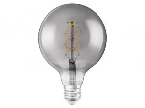 Ledvance Vintage átlátszó üveg búra/5W/140lm/1800K/E27 LED gömb izzó