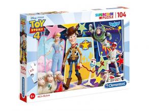 Toy Story 4 Supercolor puzzle 104db-os - Clementoni