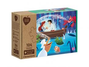 Disney hercegnők: Ariel, a kis hableány 104db-os puzzle - Clementoni