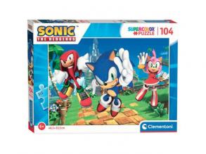 Sonic 104db-os Super Color Puzzle - Clementoni