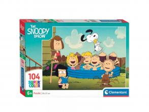 Snoopy és barátai 104 db-os Supercolor puzzle - Clementoni