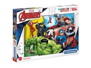 Marvel Bosszuállók Supercolor puzzle 104db-os - Clementoni