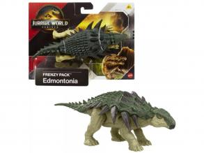 Jurassic World: Újjászületés Frenzy pack Edmontonia dinoszaurusz figura - Mattel