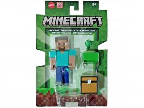 Minecraft: Steve a víz alatt karakter figura - Mattel
