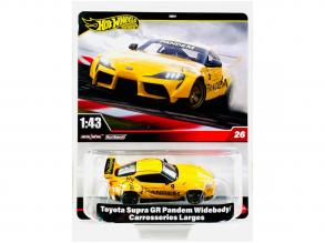 Hot Wheels Premium: Toyota Supra GR Pandem Widebody kisautó 1/43 - Mattel