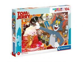 Tom és Jerry: A torta 104 db-os puzzle - Clementoni