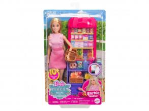 Barbie Family baba Barbie recept a barátságra és piaci játékszett