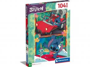 Disney Stitch 104 db-os Super puzzle - Clementoni