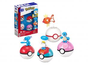 Mega Construx Pokémon építőkészlet  Magikarp, Shellder és Quaxly
