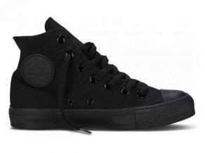 Chuck Taylor All Star Converse unisex fekete/fekete színű utcai cipő