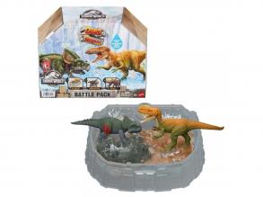 Jurassic World: Dino Reveal Battle Pack csomag 2db dinó figurával - Mattel