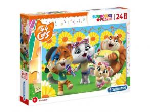 44 csacska macska Maxi puzzle 24db-os - Clementoni