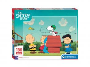 Snoopy a kutyaházon 180 db-os puzzle - Clementoni