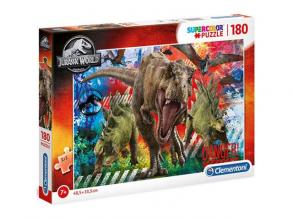 Jurassic World Supercolor 180db-os puzzle - Clementoni
