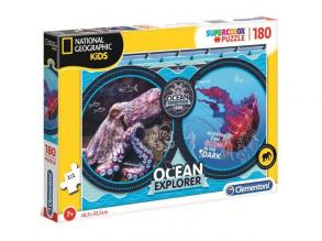 National Geographic: Óceáni felfedező 180 db-os puzzle - Clementoni