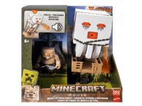 Minecraft: Egy Minecraft film főgonosz akciófigura szett - Mattel