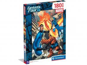 Fantasztikus négyes 180 db-os Super Puzzle - Clementoni