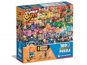 Stumble Guys 180 db-os lehetetlen puzzle - Clementoni