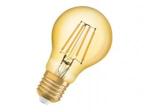 LED lámpa , égő , izzószálas hatás , filament , E27 , 6.5W , vintage , LEDVANCE (OSRAM)
