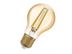 OSRAM , Vintage 1906Ž LED CLASSIC A , LED égő , E27 , 7.5 W , 2400 K , Meleg fehér , IP20 , Átlátszó