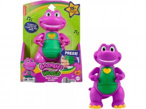 Fisher-Price: Barney's World Szívet mutató Barney - Mattel