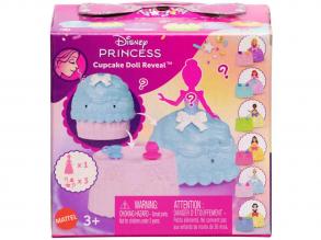 Disney Hercegnők: Mini cupcake meglepetés baba 1db - Mattel