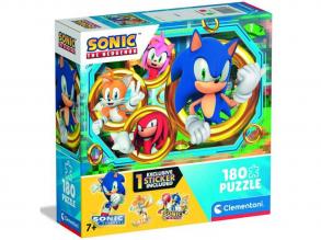 Sonic, a sündisznó 180 darabos puzzle - Clementoni