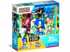 Sonic, a sündisznó 180 darabos HQ puzzle - Clementoni