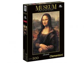 Museum Collection: Leonardo Da Vinci - Mona Lisa 500 db-os puzzle - Clementoni