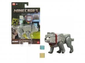 Minecraft: Egy Minecraft film Dennis farkas akciófigura kiegészítőkkel - Mattel