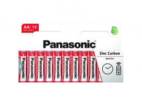 Panasonic Red Zinc AA ceruza 1.5V cink-mangán tartós elem 12db/csomag