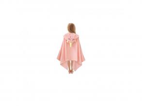 Egyszarvús kapucnis fürdőköpeny